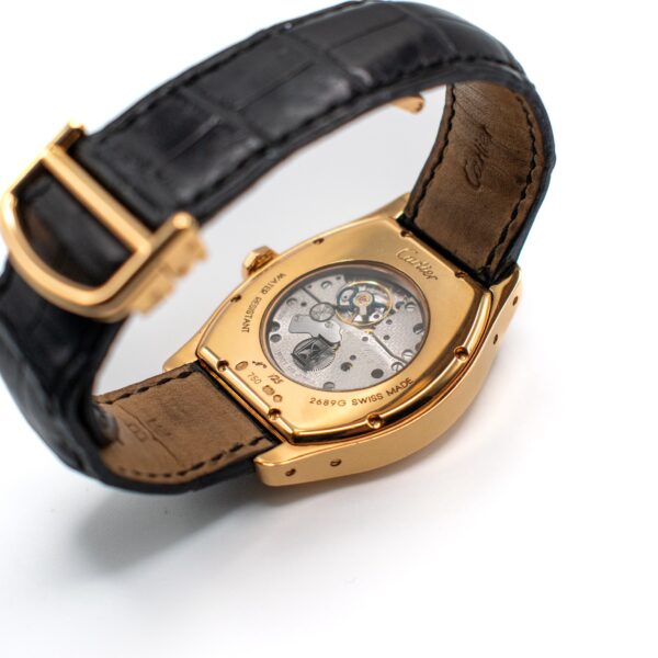 *VERY RARE* CPCP CARTIER TORTUE REF. 2689 YELLOW GOLD LIMITED EDITON "THE HOURGLASS" - Image 6