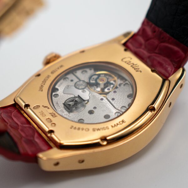 *VERY RARE* CPCP CARTIER TORTUE REF. 2689 YELLOW GOLD LIMITED EDITON "THE HOURGLASS" - Image 6