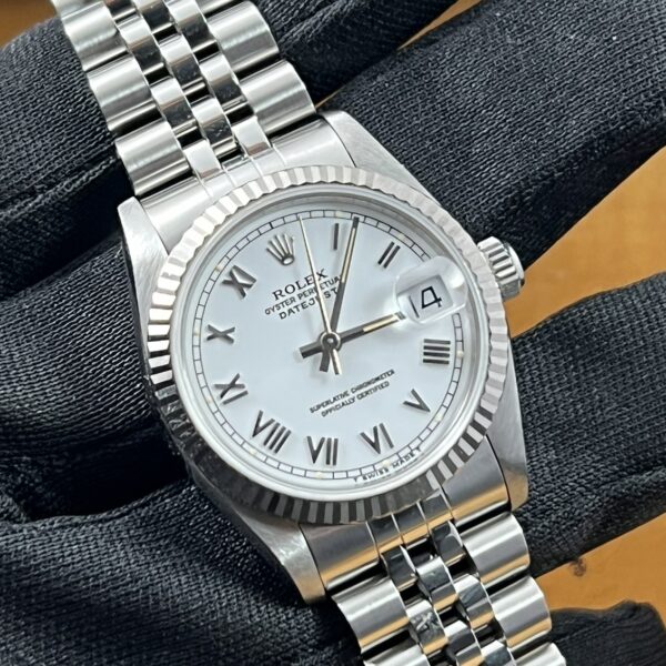 ROLEX DATEJUST 31 REF. 68274 WHITE DIAL FULL SET - Image 2