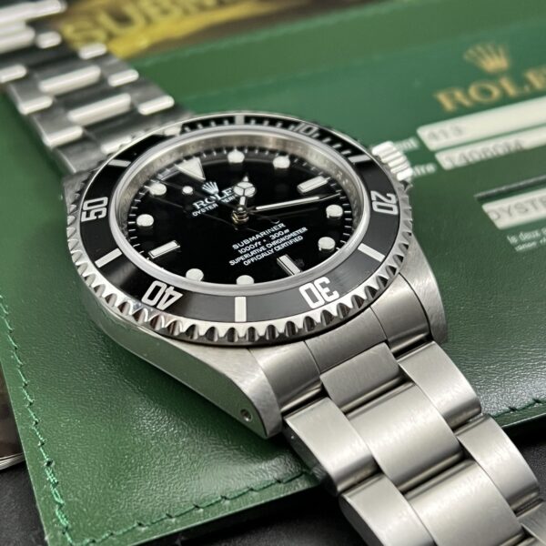 UNPOLISHED FULL SET ROLEX SUBMARINER NO DATE 40 REF. 14060M RRR - Image 6