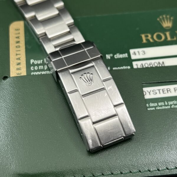 UNPOLISHED FULL SET ROLEX SUBMARINER NO DATE 40 REF. 14060M RRR - Image 4