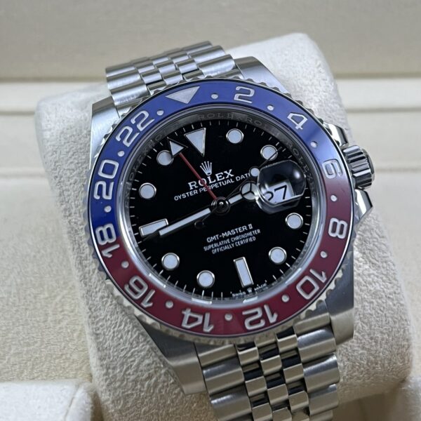 *RARE MARK I * ROLEX GMT-MASTER II PEPSI REF. 126710BLRO JUBILEE FULL SET - Image 2