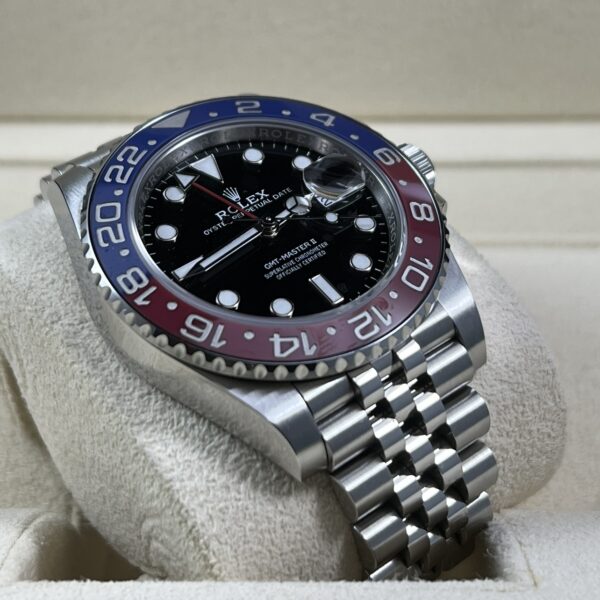 *RARE MARK I * ROLEX GMT-MASTER II PEPSI REF. 126710BLRO JUBILEE FULL SET - Image 3