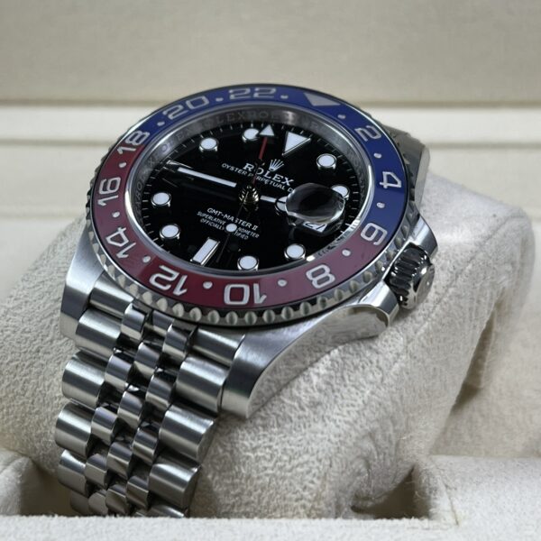 *RARE MARK I * ROLEX GMT-MASTER II PEPSI REF. 126710BLRO JUBILEE FULL SET - Image 4