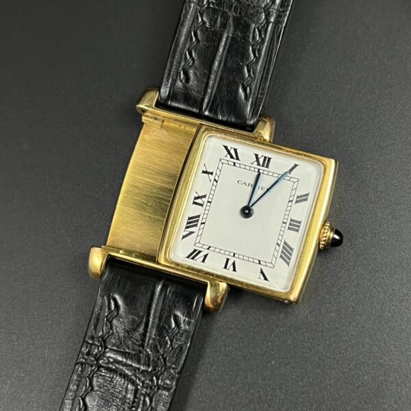 CARTIER REVERSO DE CARTIER YELLOW GOLD MANUAL WINDING