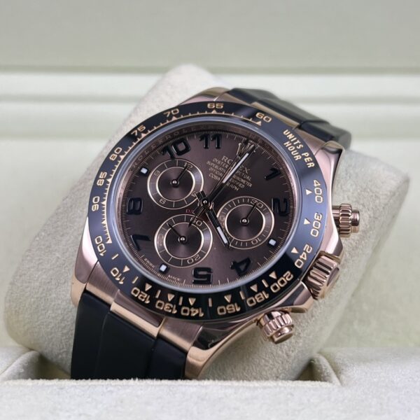 ROLEX DAYTONA CHOCOLATE REF. 116515LN ROSE GOLD FULL SET - Image 4