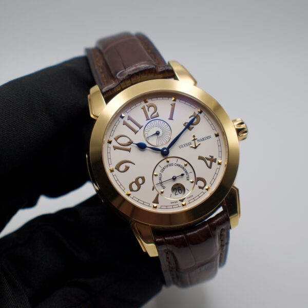 ULYSSE NARDIN REF. 276-88 AUTOMATIC ROSE GOLD FULL SET - Image 2