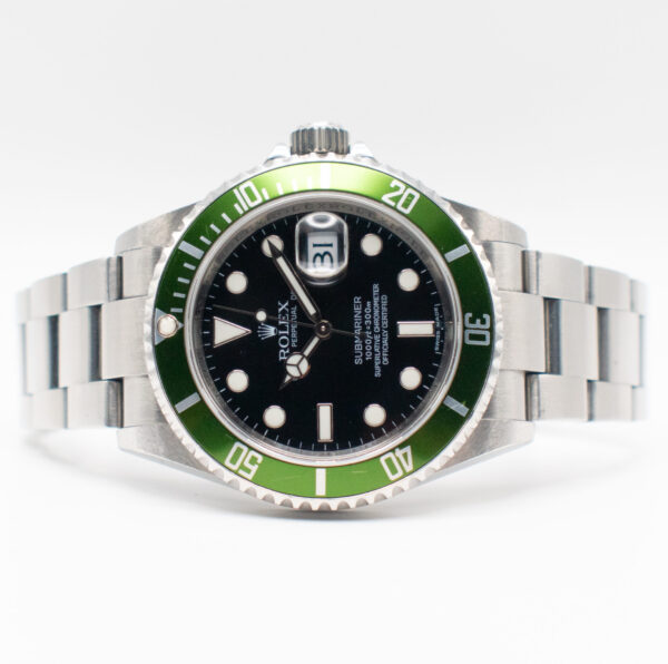 ROLEX SUBMARINER DATE REF. 16610LV KERMIT FULL SET