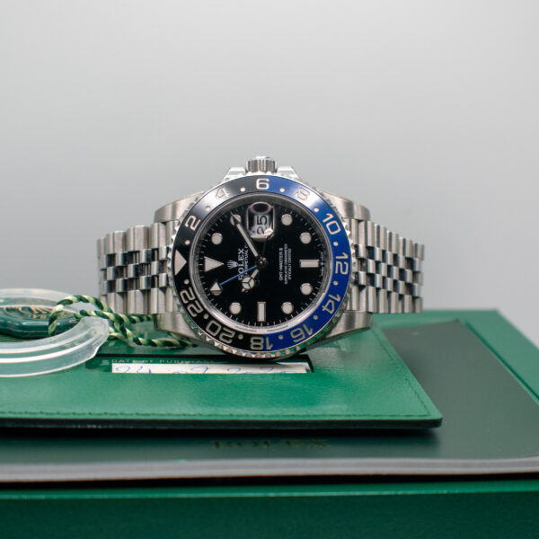 ROLEX GMT-MASTER II BATGIRL REF. 126710BLNR JUBILEE FULL SET - Image 6