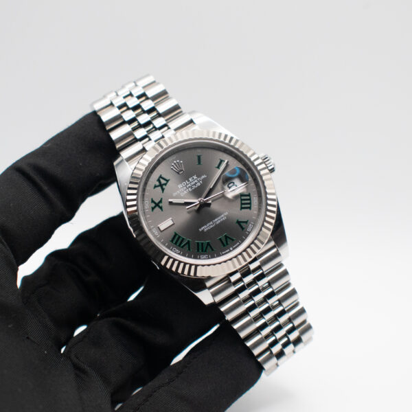 ROLEX DATEJUST 41 REF. 126334 WIMBLEDON JUBILEE FULL SET - Image 2