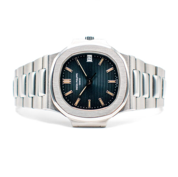 PATEK PHILIPPE NAUTILUS REF. 3800 BLUE DIAL FULL SET + SERVICE