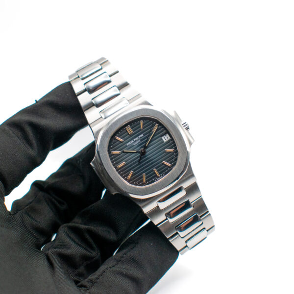 PATEK PHILIPPE NAUTILUS REF. 3800 BLUE DIAL FULL SET + SERVICE - Image 2