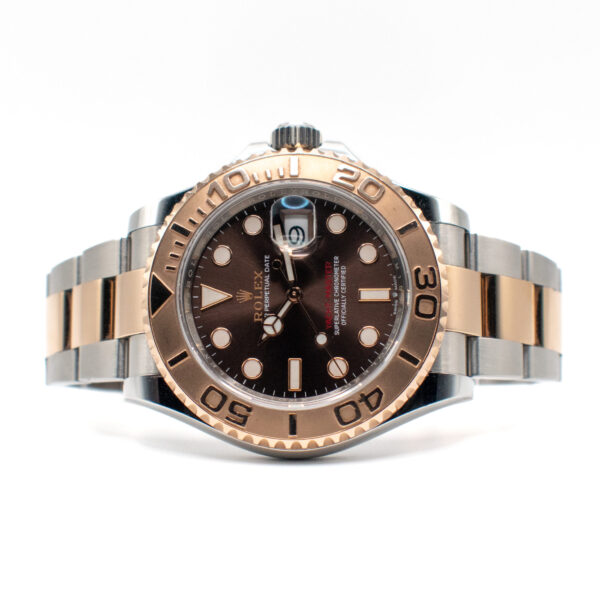 ROLEX YACHT-MASTER 40 REF. 126621 STEEL/ROSE GOLD CHOCOLATE DIAL FULL SET