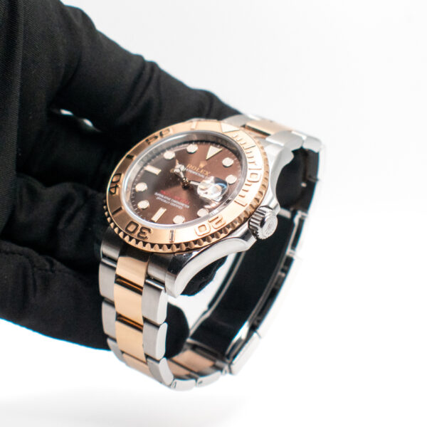 ROLEX YACHT-MASTER 40 REF. 126621 STEEL/ROSE GOLD CHOCOLATE DIAL FULL SET - Image 4