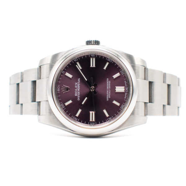 ROLEX OYSTER PERPETUAL 36 REF. 116000 GRAPE DIAL FULL SET