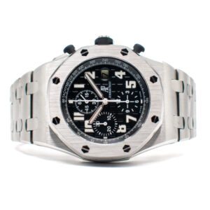 AUDEMARS PIGUET ROYAL OAK OFFSHORE CHRONOGRAPH REF. 26020ST BLACK DIAL
