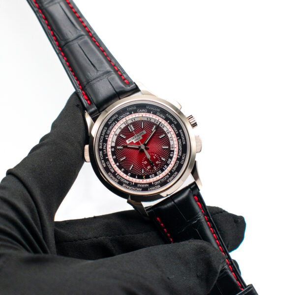 PATEK PHILIPPE WORLD TIME CHRONOGRAPH WHITE GOLD REF. 5930G RED SINGAPORE EDITION - Image 2