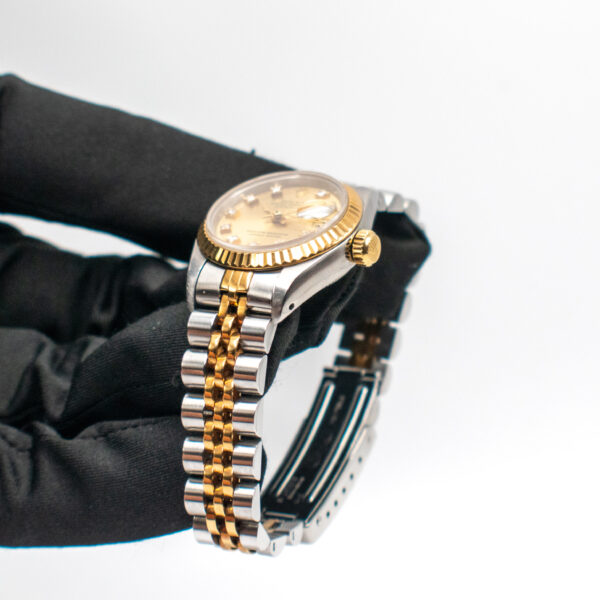 ROLEX LADY-DATEJUST 26 REF. 69173 JUBILEE STEEL/GOLD FULL SET - Image 4