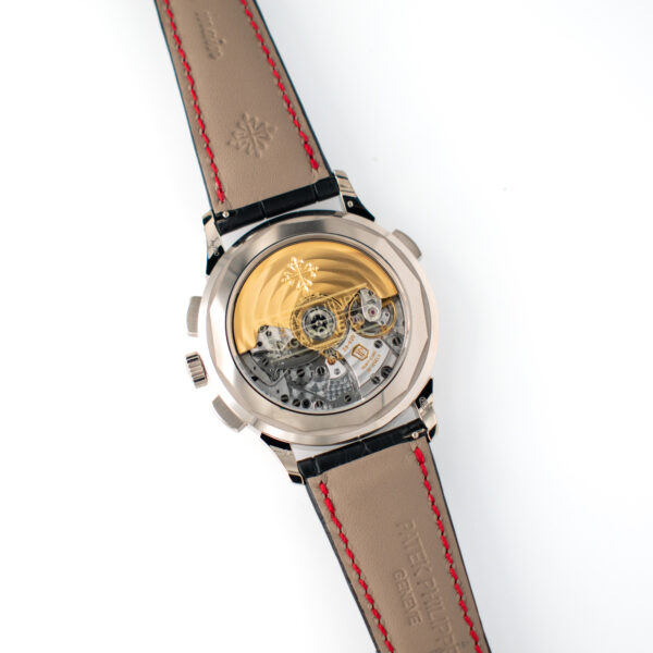 PATEK PHILIPPE WORLD TIME CHRONOGRAPH WHITE GOLD REF. 5930G RED SINGAPORE EDITION - Image 6