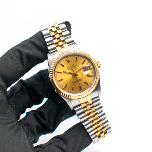 ROLEX DATEJUST 36 REF. 16233 STEEL/GOLD JUBILEE FULL SET - Image 2