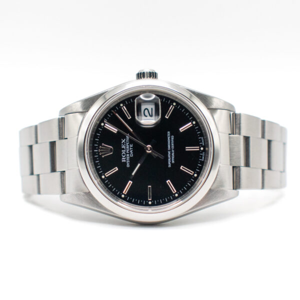 ROLEX OYSTER PERPETUAL DATE 34 REF. 15200 BLACK DIAL FULL SET