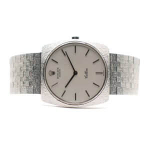 ROLEX CELLINI 18K WHITE GOLD 30MM MANUAL WINDING
