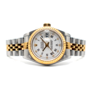 ROLEX LADY-DATEJUST 26 REF. 79173 STEEL/GOLD DIAMONDS INDEX