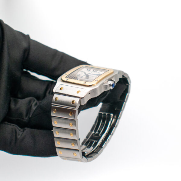 CARTIER SANTOS GALBEE REF. 2823 AUTOMATIC STEEL/GOLD FULL SET - Image 4