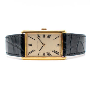 AUDEMARS PIGUET RECTANGULAR 18K YELLOW GOLD MANUAL WINDING