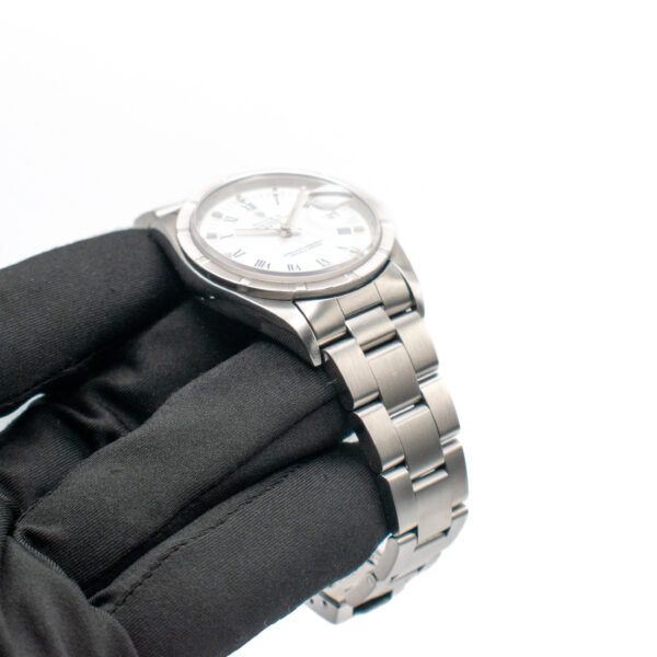 ROLEX OYSTER PERPETUAL DATE 34 REF. 15210 WHITE DIAL - Image 3