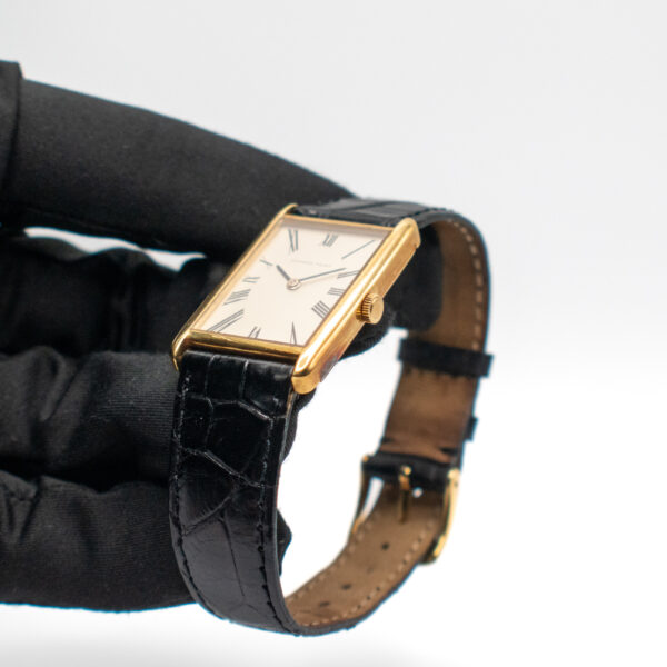 AUDEMARS PIGUET RECTANGULAR 18K YELLOW GOLD MANUAL WINDING - Image 4