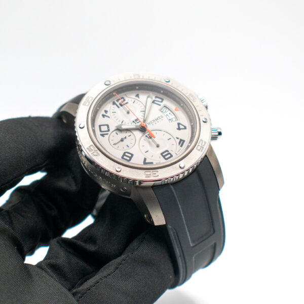 HERMÈS CLIPPER DIVER CHRONO 44MM REF. CP2.941 FULL SET - Image 2