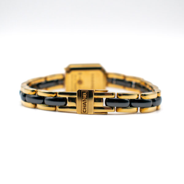 CHANEL PREMIÈRE REF. H2436 DIAMONDS BEZEL BLACK CERAMIC/YELLOW GOLD 18K - Image 5