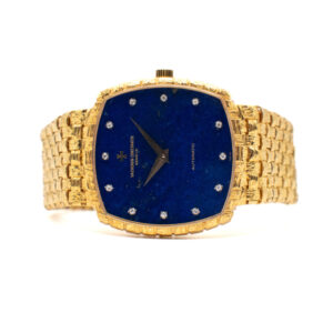 VACHERON CONSTANTIN LAPIS LAZULI DIAL 18K YELLOW GOLD AUTOMATIC