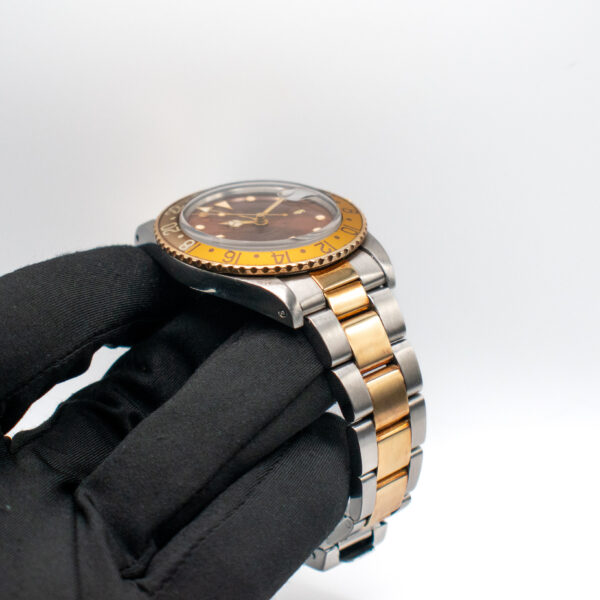 ROLEX GMT-MASTER II REF. 16753 STEEL/GOLD ROOTBEER CERTIFICATE - Image 2