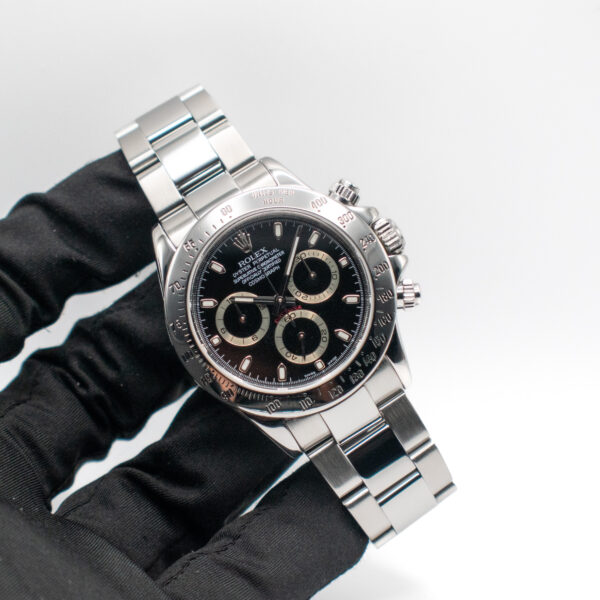 ROLEX DAYTONA REF. 116520 BLACK DIAL - Image 2