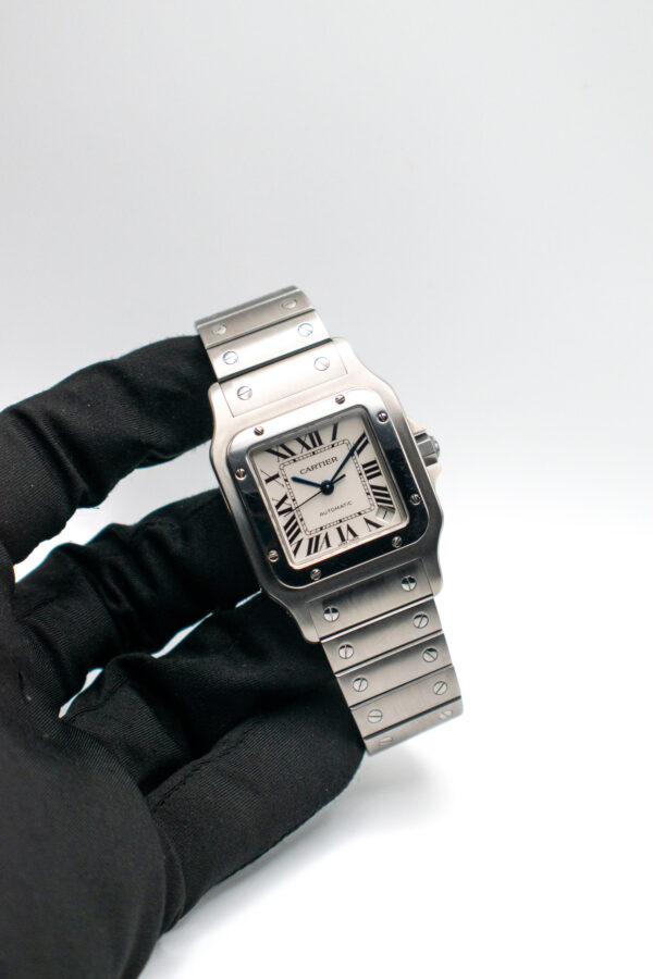 CARTIER SANTOS GALBEE REF. 2823 AUTOMATIC STEEL FULL SET - Image 2