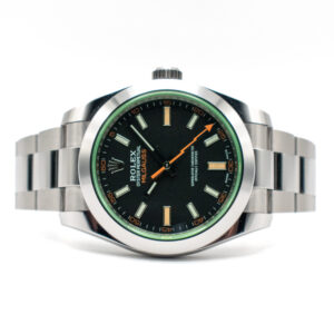 ROLEX MILGAUSS GREEN REF. 116400GV NFC CARD FULL SET