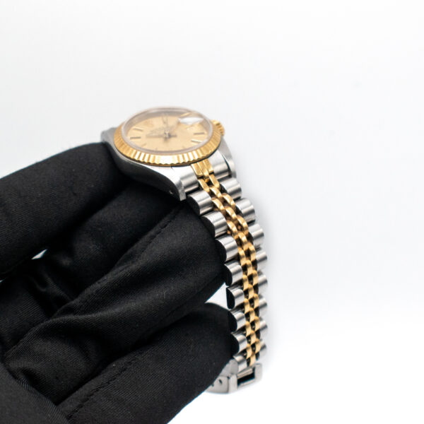 ROLEX LADY-DATEJUST 26 REF. 69173 STEEL/GOLD LINEN DIAL - Image 3