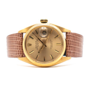 (VINTAGE) ROLEX OYSTER PERPETUAL 34 REF. 6537 YELLOW GOLD 18K