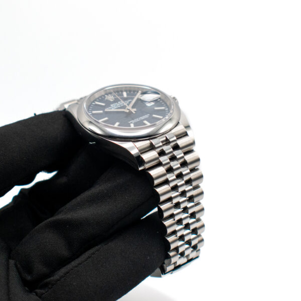 ROLEX DATEJUST 36 REF. 126200 JUBILEE MOTIF BLUE DIAL FULL SET - Image 3
