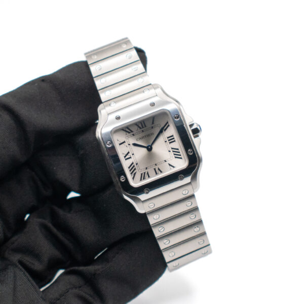 CARTIER SANTOS SMALL QUARTZ REF. WSSA0082 FULL SET - Image 2