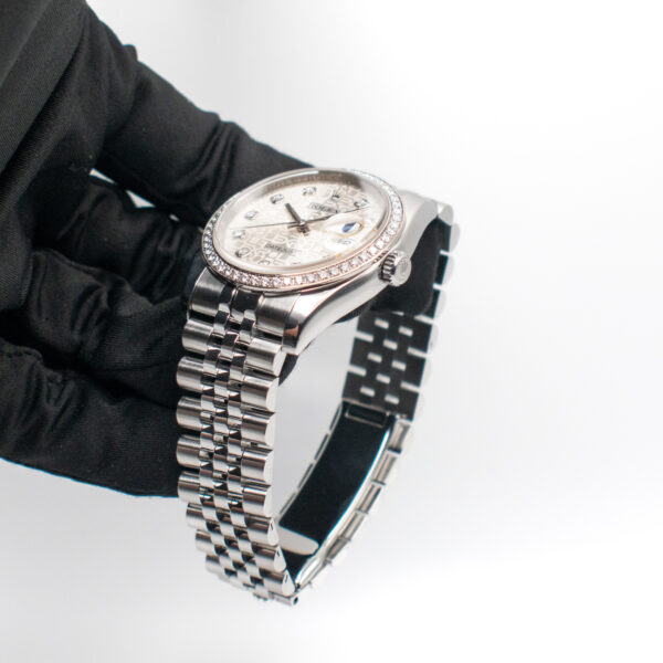 ROLEX DATEJUST 36 REF. 116244 JUBILEE FACTORY BEZEL FULL SET - Image 4