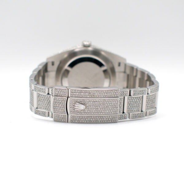 ROLEX DATEJUST 41 REF. 126300 "ICE" PAVE FULL SET (CUSTOM) - Image 5