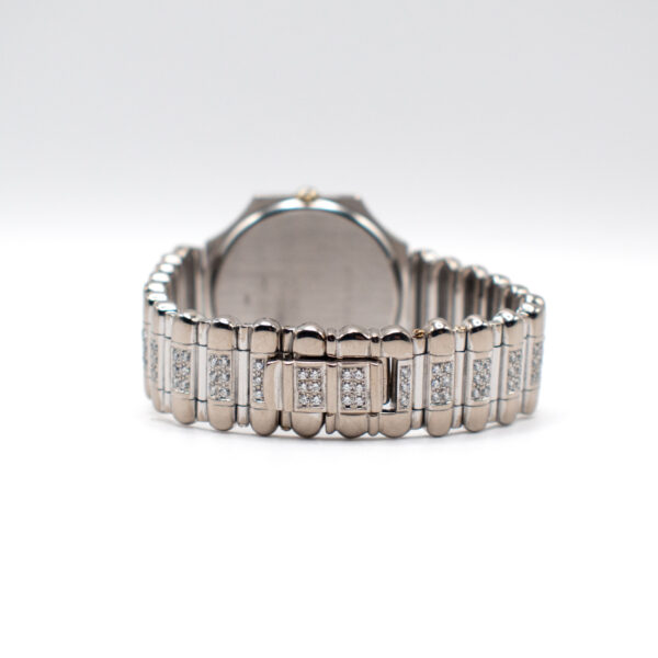 GERALD GENTA REF. G3042.7 WHITE GOLD MOP DIAL PAVE SET DIAMONDS - Image 5