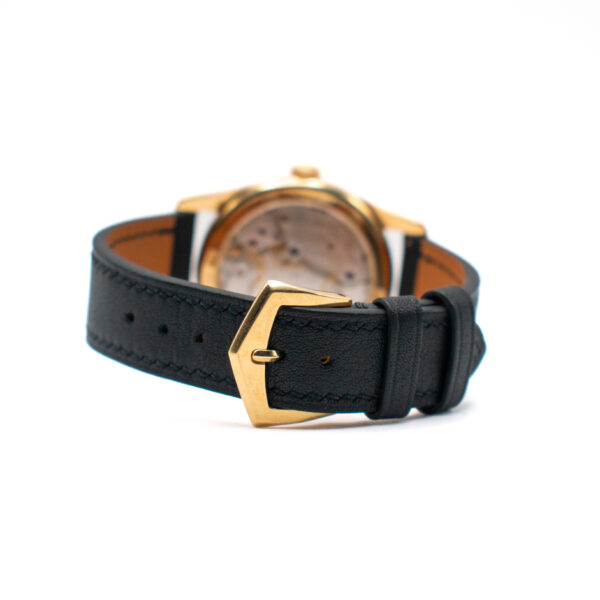 PATEK PHILIPPE CALATRAVA REF 5000J YELLOW GOLD BLACK DIAL FULL SET - Image 4