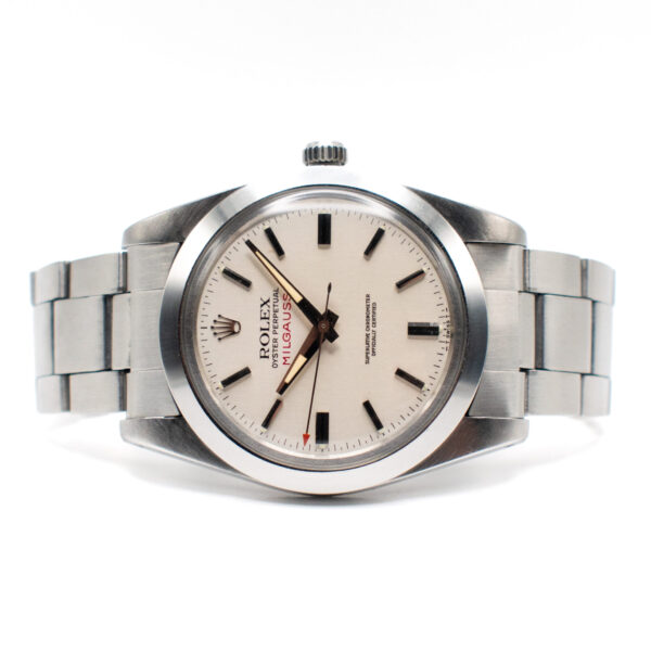 ROLEX MILGAUSS REF. 1019 SILVER DIAL FULL SET