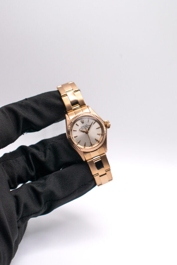 (VINTAGE) ROLEX LADY-DATEJUST 26 REF. 6619 ROSE GOLD - Image 2