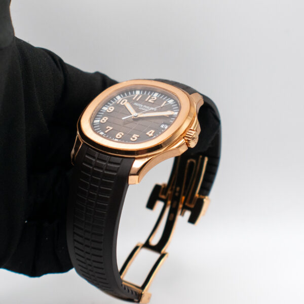PATEK PHILIPPE AQUANAUT REF. 5167R ROSE GOLD FULL SET + PATEK SERVICE 2024 - Image 4