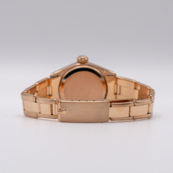 (VINTAGE) ROLEX LADY-DATEJUST 26 REF. 6619 ROSE GOLD - Image 5